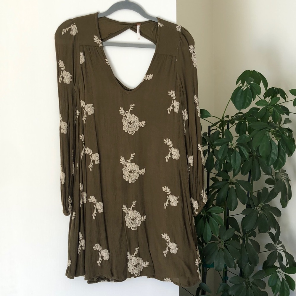 Free People Embroidered Dress